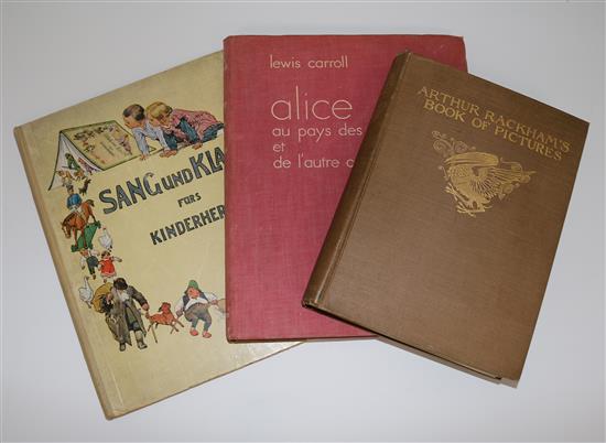 Rackham, Arthur - Arthur Rackhams Book of Pictures, new impression, London 1923, Carroll, Lewis - Alice,